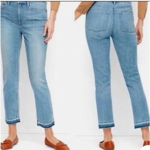 Talbots Straight Ankle High Waisted Mom Jeans